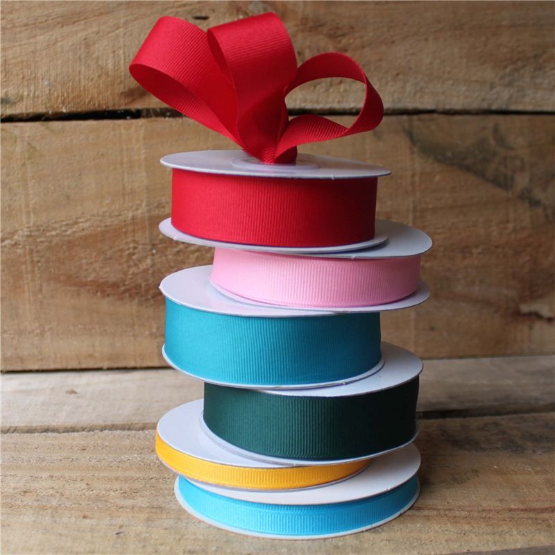 Grosgrain Plain Ribbons
